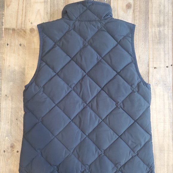 J.Crew NWOT Quilted Puffer Vest, Black, XS - Picture 4 of 6